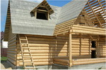 Утеплитель в деревянном домостроении